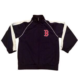 MLB Boston Red Sox Youth 6/7 Zip Front Graphic Jacket